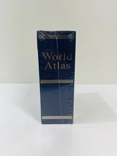 New Book Safe with Combination Lock World Atlas Metal lock box fake dummy book