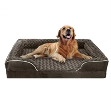 Orthopedic Dog Bed, Pet Sofa Bed with Removable Washable Cover 42” x 31” X-Large