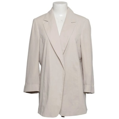 Primark Cares, Blazer, Größe: 40/42, Beige, Polyester, Einfarbig, Damen #R7w