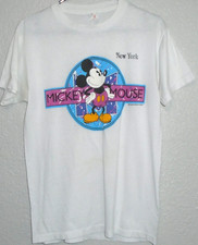 Vintage 80s Disney Mickey Mouse Single Stitch Graphic Shirt USA Made Large