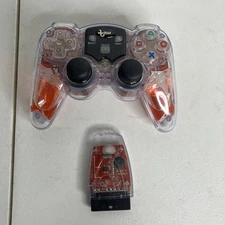 Dream Gear Lava Glow Red Wireless Controller (Playstation 2) - Tested/Working