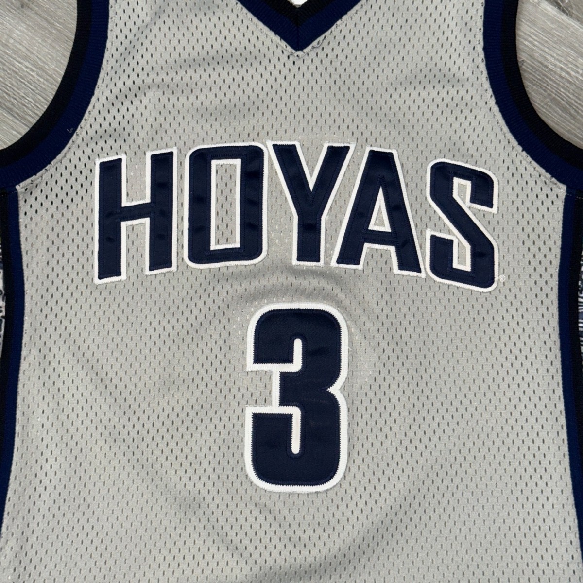 ALLEN IVERSON Georgetown Hoyas Nike Authentic Jersey 40 Medium