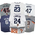 Autographed/Signed Detroit Baseball Jersey Mystery Box with PSA JSA Beckett COA