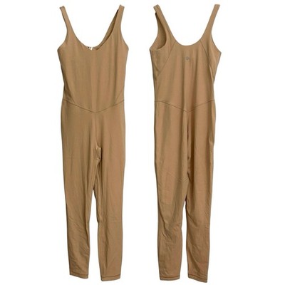 Lululemon Align Bodysuit Women s Size 4 Athletic Yoga Dance Training Nulu Nude