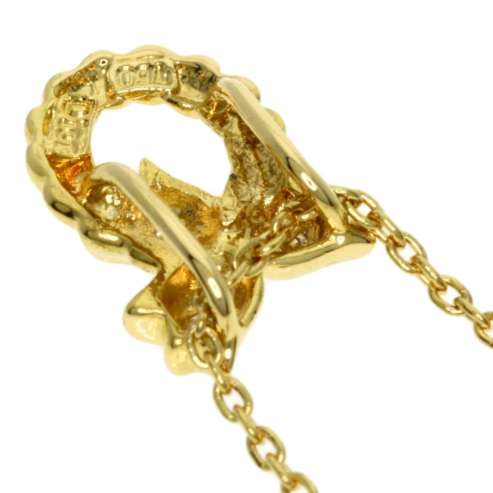 Collar Dior Diamantes Oro Amarillo K18 Damas [Usado] Foto 2 de 4