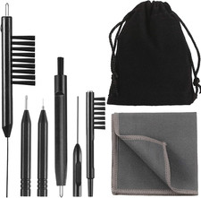 7PCS Hearing Aid Cleaning Kit Brush with Magnet Tools Set for Hearing Amplifiers