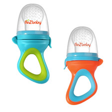 Razbaby Baby Solids/Frozen Fruit Feeder Pacifier, Infant Teether Toy 6M , Bpa-Fr