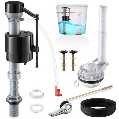 3 Inch Toilet Flusher Replacement Kit Complete Parts Inside Tank 1 Pack