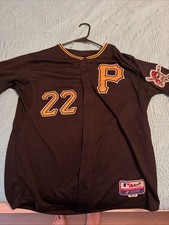 Andrew McCutchen Pittsburgh Pirates Authentic Collection Size 48 Majestic Jersey