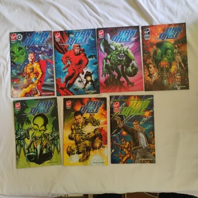 Dan Dare #1-7 - Garth Ennis/ Gary Erskine Complete Series Set (Virgin 2007) 