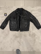 Lederjacke Polizei