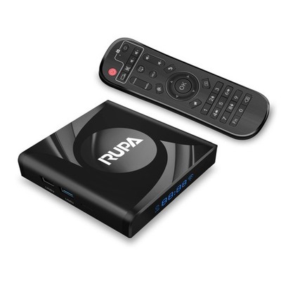 RUPA Android TV Box 13.0 RK3528 4GB 64GB WiFi6 BT5.0 8K HDR10+ USB3