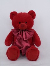 Teddy Plush Toy Red Large
