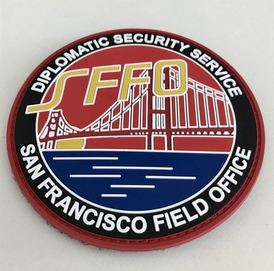 Diplomatic Security Service Patch Badge 2 - FBI DEA ATF HSI MSG USSS Det Embassy