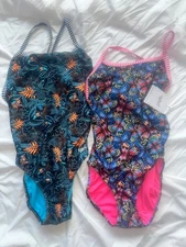 Dolfin Uglies Hot Tropic and Flutterby Pack of 2 One-Piece Swimsuits