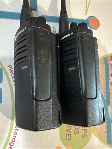2X Working Motorola RDU4100 RU4100BKN9BA UHF Radio w/Battery & Charger - Photo 18/24