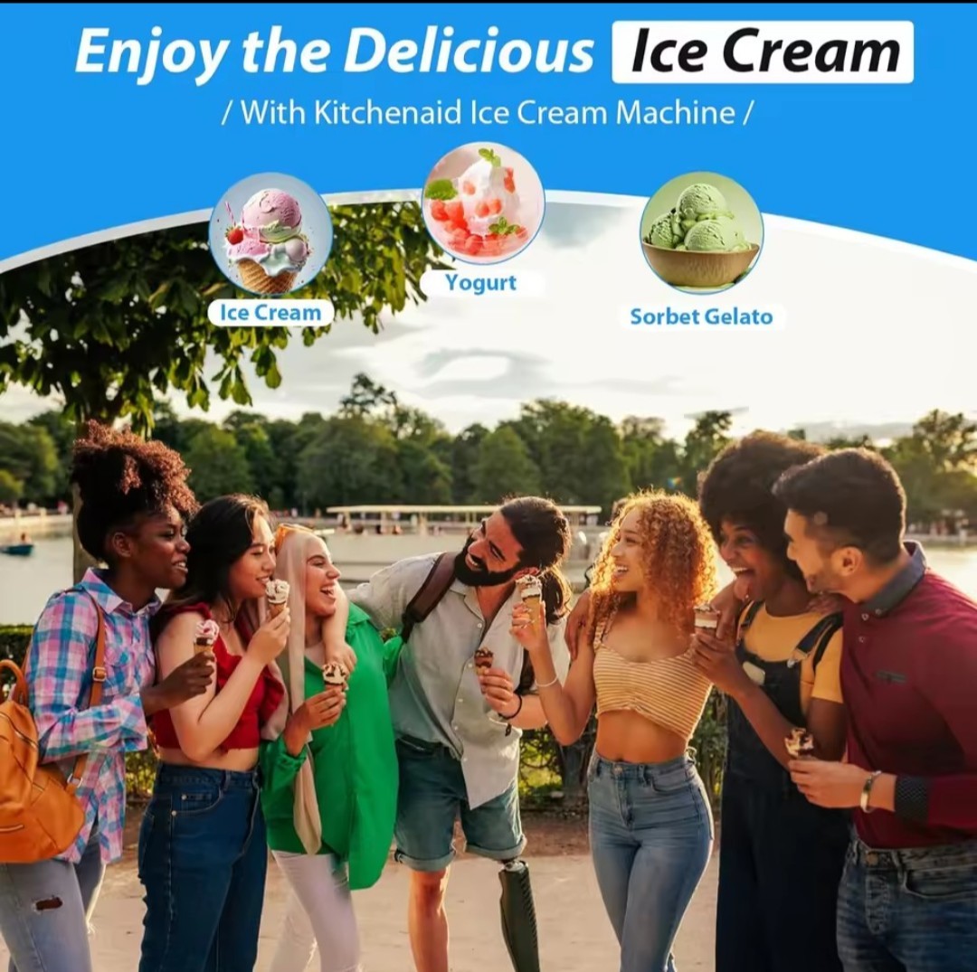 KitchenAid KICA0WH 8qt. Ice Cream Maker