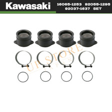 Kawasaki Genuine ZR1100 Zephyr Carburetor Holder & O-Ring Clamp16065-1253 Parts