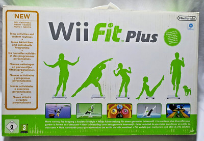 Nintendo Original Wii Fit Plus with Balance Board White Nintendo Wii New Unused
