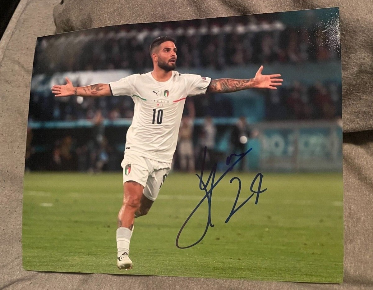 Lorenzo Insigne SIGNED Autographed 8x10 ITALY photo Toronto FC TFC