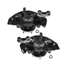 2pcs Front Steering Knuckle & Wheel Bearing Hub Assembly for Toyota Camry 3.5l