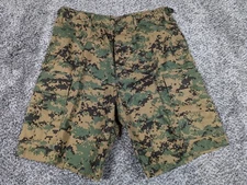 Rothco BDU Shorts Men Small Digital Tiger Camo Military Gorpcore Button Fly 32x9