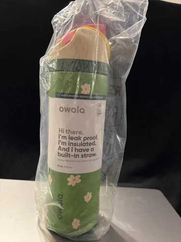 Exclusive Owala Darling Daisy 24oz Water Bottle