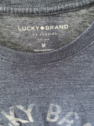 Lucky Brand Men's T-Shirt Short Sleeve Graphic Tee, Sz:  Medium Pre Owned - Bild 3 von 6