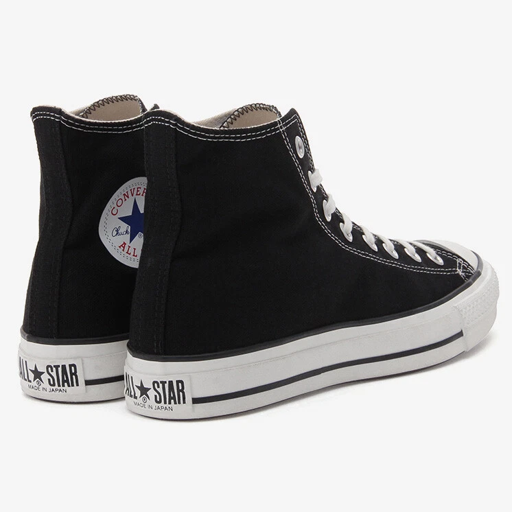 Converse Canvas All Star J HI Black MADE IN JAPAN CHUCK TAYLOR US 4 - 11.5