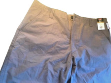 Men's New Wrangler Relaxed Fit Outdoor Dark Brown Shorts size 40 Golf Sports