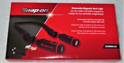 Snap-on ECHDD012A 300 Lumen Neck Light with Removable Lights Black
