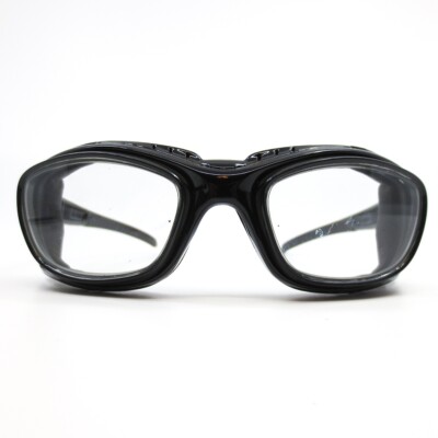 uvex by Honeywell Safety Goggles Eyeglasses Frames SW09 Black Z87-2 56-21-127