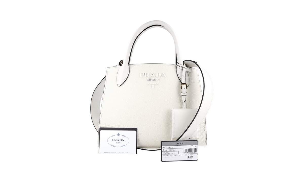PRADA｜ (1NK001 2HG6 F0002) Prada Black pouch in Re-Nylon with logo | TheDoubleF