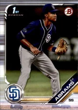 2019 BOWMAN DRAFT #BD-85 CJ ABRAMS