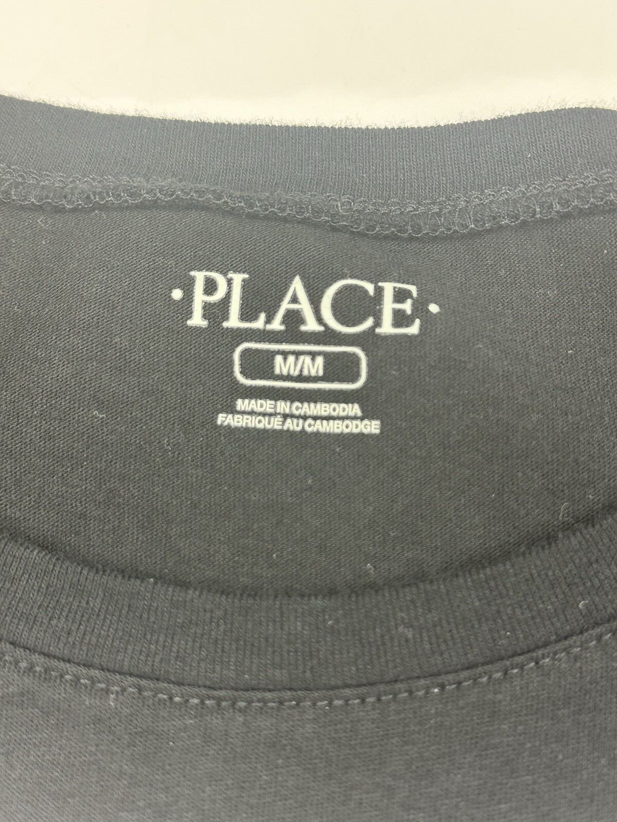 Children’s Place Shirt Womens Medium Black Silver Best Mom Ever Short Sleeve image 10