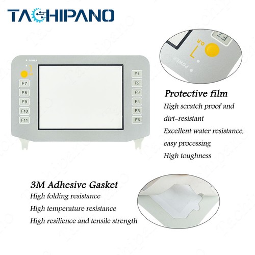 Touch Screen + Pellicola Per AGP3310H-T1-D24-ROSSO &ndash; Tachipano 5,7 Pollici, Nuovo