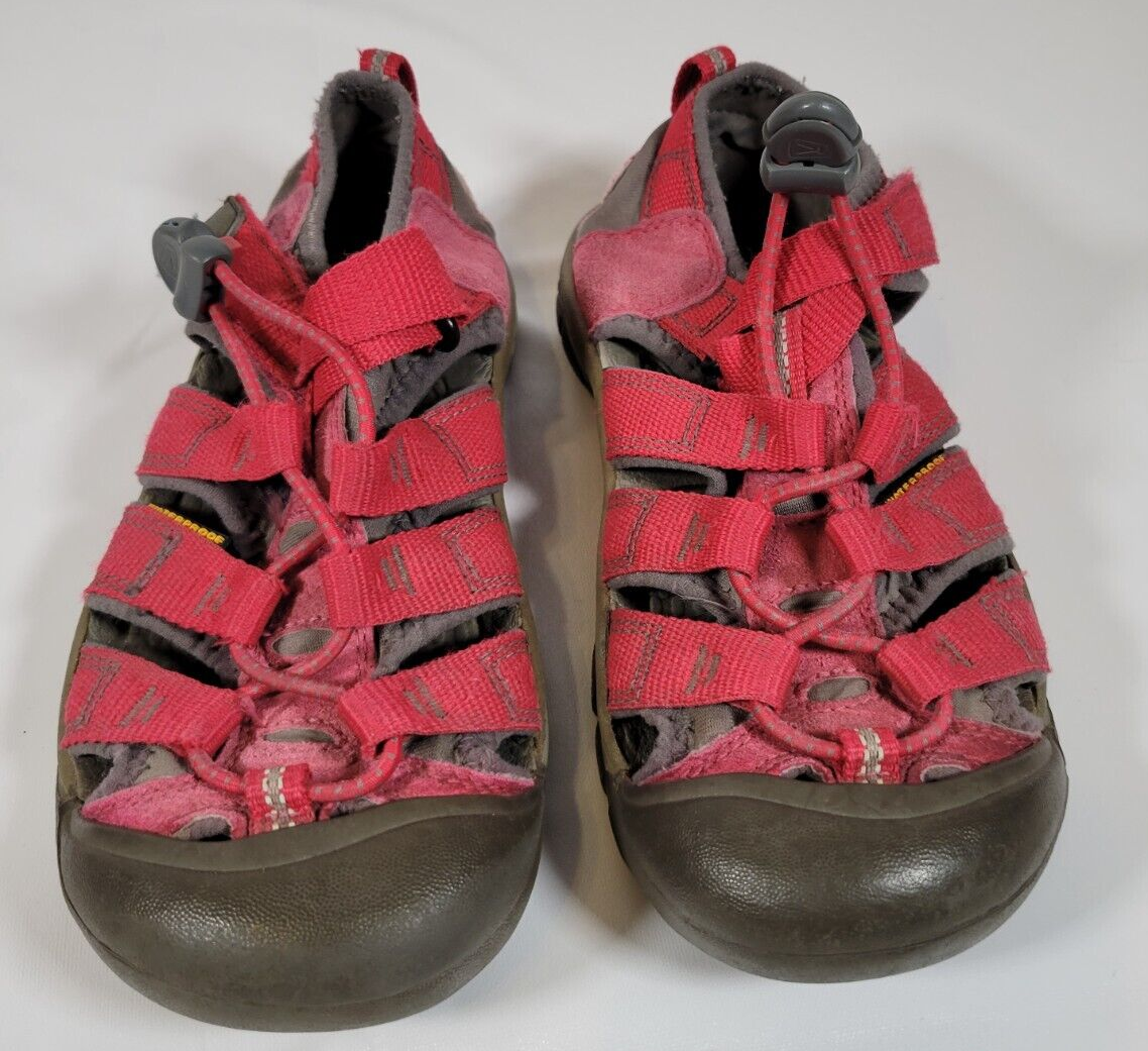 Sandali Keen Newport giovani bambini ragazza 11 rosa grigio sport escursionismo pescatore outdoor