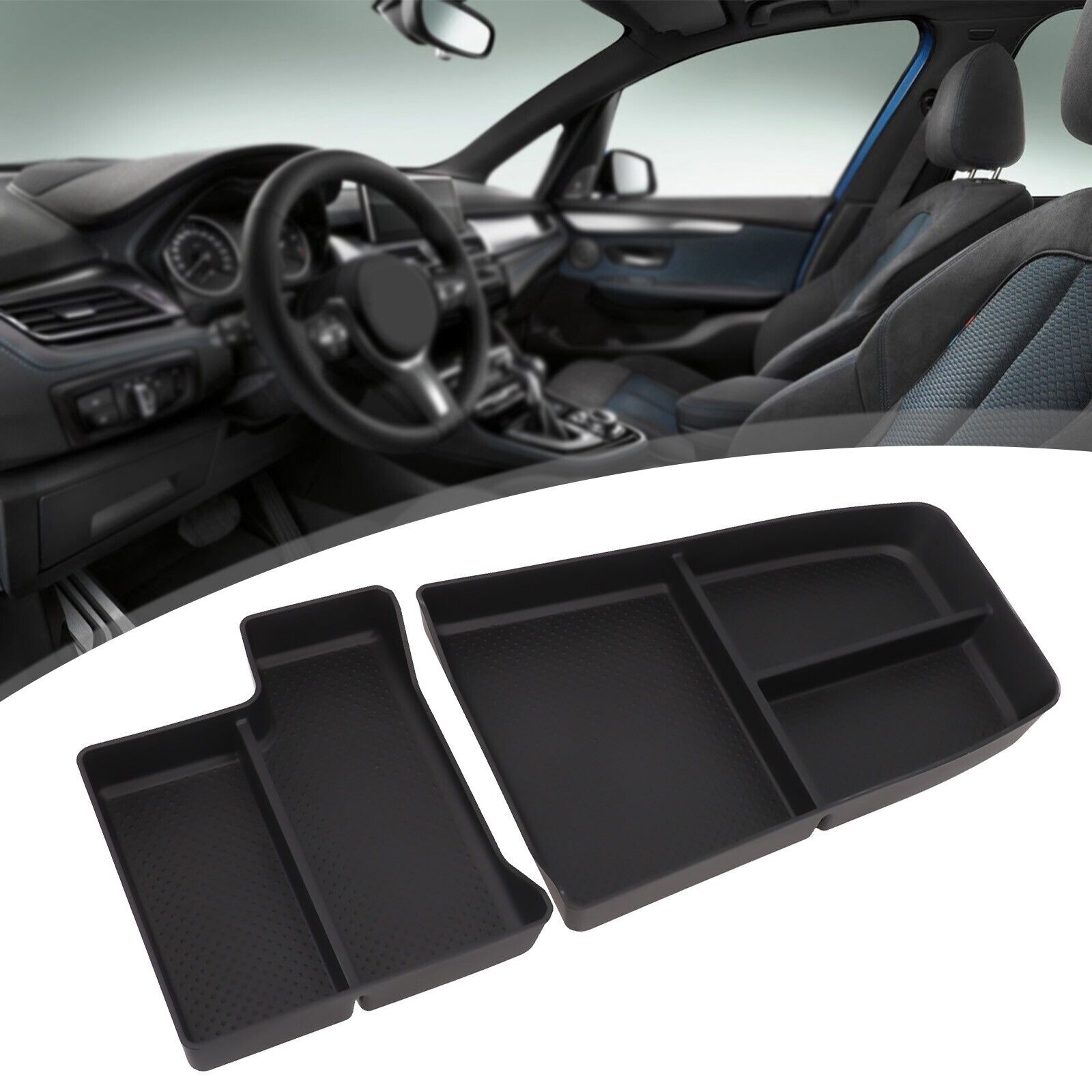 Storage Box Interior Accessories For BMW X1 2023-2024 For BMW X1 2023-2024