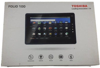 Toshiba Folio 100 Tablet LCD Display 10.1'' Bildschirm-Zustand sehr gut
