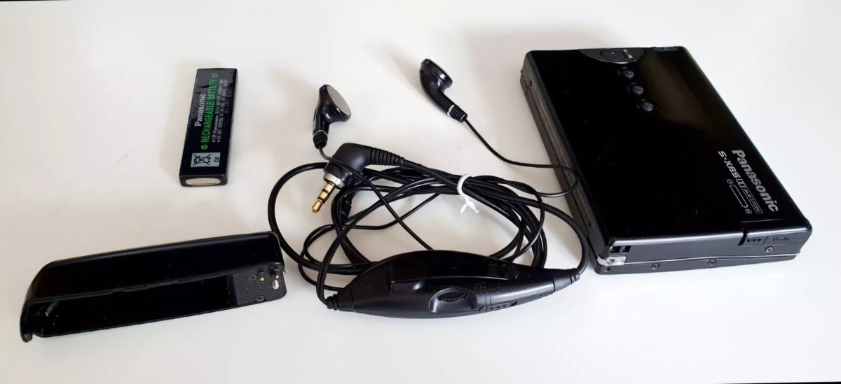 Panasonic Walkman RQ-S45 + LCD display Remote control Fully