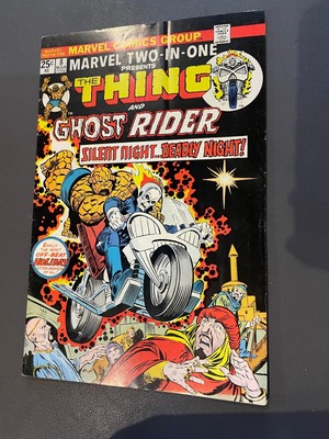 Marvel Two-in-One Thing & Ghost Rider #8 - Back Issue - Marvel Comics - 1975