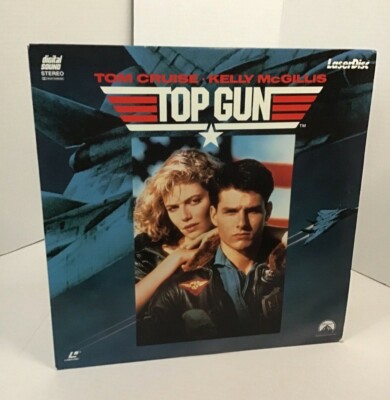 C*F様 トップガン　Hi-Vision レーザーディスク TOM CRUISE TOP GUN Paramount Laser Disc in VG+ fully tested and
