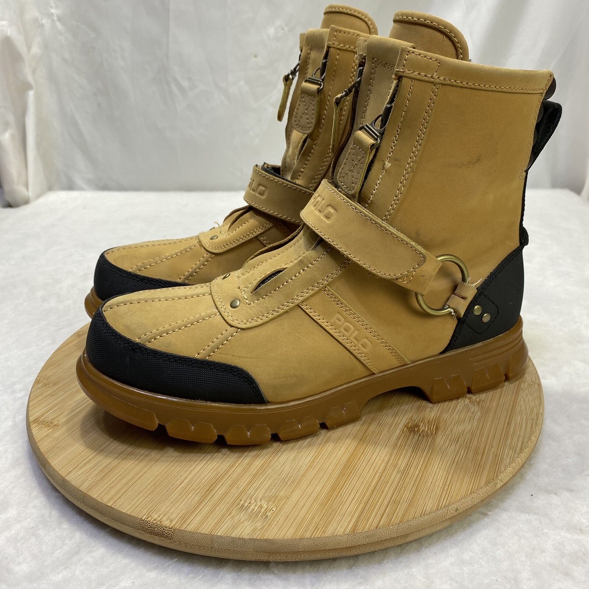 polo ralph lauren mens boots conquest hi ii