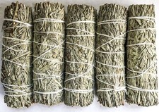 Blue Sage Smudge 4 inch Stick for Smudging, House Cleansing, Bless - Free Ship 
