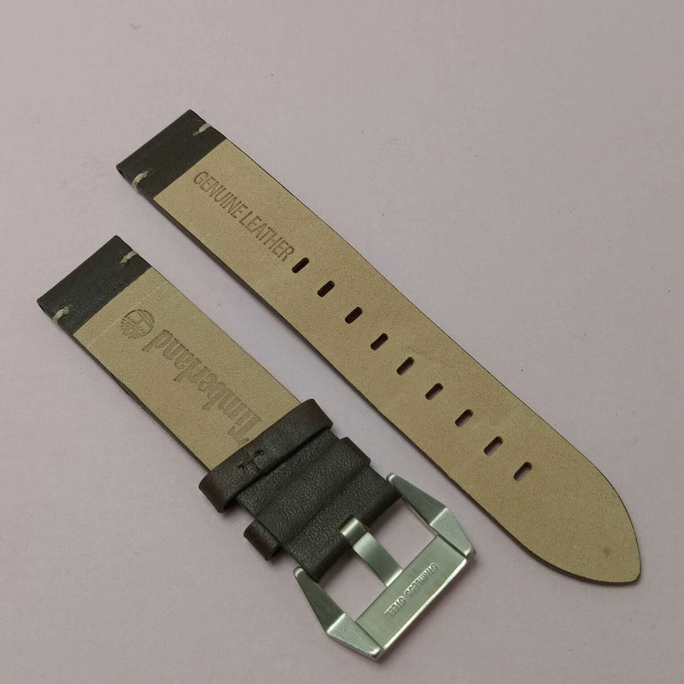 Pulseira de relógio de couro Timberland 20 mm - Imagem 2 de 4