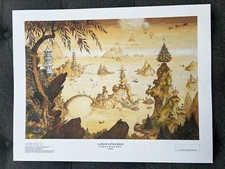 Vintage Rupert Bear Land of Little Isles Limited Edition Print by Alfred Bestall