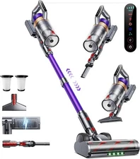 45Kpa Cordless Vacuum Cleaner 550W Lightweight Stick Vacuum Cleaner Rechargeable