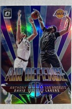 Anthony Davis 2021 Donruss Optic Air Defense Purple #2