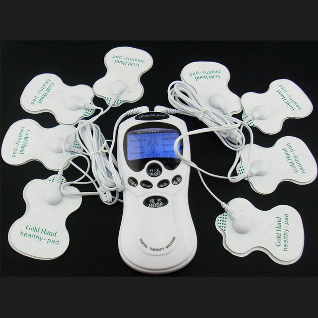 Electro Shock Kit EStim Full Body Massage Pads Men Therapy Device eBay