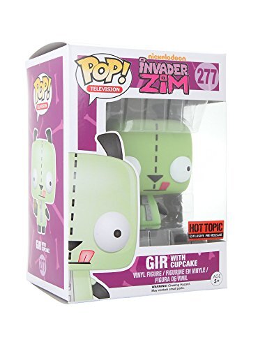 Funko Pop! Television Invader Zim Gir With Cupcake Vinyl Figure